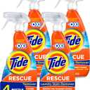 Tide Laundry Stain Remover with Oxi, Rescue Clothes, Upholstery, Carpet and more from Tough Stains, Stain Treater, 22 Fl Oz (Pack of 4)