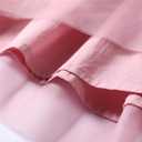 Niyage Toddler Girls Tulle Princess Party Dress Baby Elegant V-Back Lace Flower Girl Dresses (5-6 Years, Knee-pink)