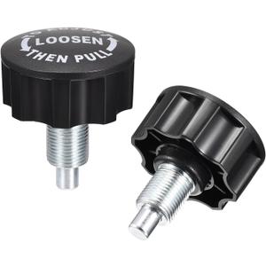 uxcell Pull Pin Spring Knob Replacement Parts for Home Fitness Exercise Bike (M16)