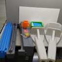 Step2 Jumbo Art Easel, Kids Activity Table, Double-Sided Art Board, Made of Durable Plastic, Includes Bins for Storage, For Toddlers 3+ Years Old