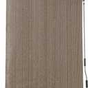 Aoodor Patio Roller Shade 8 x 8 ft HDPE Fabric Outdoor Cordless Roll Up Shade with UV Protection, Roller Blinds for Porch, Gazebo, Pergola, Balcony, Window, Mocha