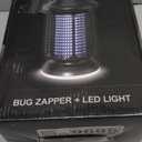 Bug Zapper Outdoor & Indoor, Upgraded 18W Exclusive Blue-Violet Light with 2W LED Lamp, 100% Increase in Mosquito Control Effect, Coverage of 1/2-1 Acre, Fly Zapper for Patio, Backyard, Home