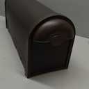 Architectural Mailboxes 8830RZ-10 Winston Post Mount Mailbox, Rubbed Bronze