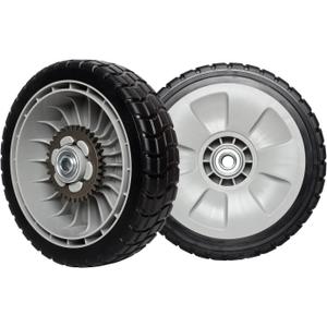 Set of 2 Lawn Mower Rear Drive Wheels Compatible with HRR216 HRS216 HRT216 Walk Behind Lawn Mower - Replaces 42710-VE2-M02ZE 42710-VE2-M00ZE 42710-VE2-M01ZE 42710-VG3-B00