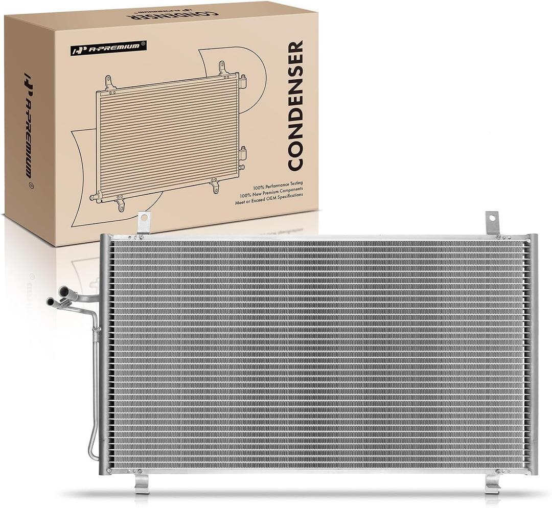 A-Premium A/C Condenser Replace# 4707, 92100CD000 - Compatible with 2003-2009 Nissan 350Z V6 3.5L