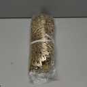 Juvale 10 Pack Gold Vinyl Placemats - 14.4" x 14.4" Round Table Mats and Plate Chargers with Leaf Design for Elegant Table Decor and Protection - Stylish Charger Plates for Events and Wedding Parties