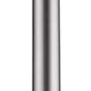 12 Inch Ceiling Mounted Shower Arm with Large Flange, Brushed Nickel, Made of 304 Stainless Steel, Straight Shower Pipe for Morden Bathroom