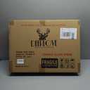 2 Tier Round Side Table, 16" Small Metal End Table with Removable Wooden Tray, Round Accent Sofa Coffee Side Table for Living Room, Bedroom, Balcony (Gold)