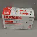 Huggies Simply Clean Unscented Baby Diaper Wipes, 11 Flip-Top Packs (704 Wipes Total), Packaging May Vary