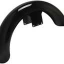 TCMT Painted Black 21" Wrap Front Fender Fits For Harley Davidson Touring Electra Glide Tri Glide Tour Glide Street Glide Road KingCustom Baggers 1997-2013