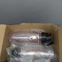 Mifoci 20 Pieces Sports Water Bottle Bulk 17 oz Reusable Plastic Biking Water Bottle Tumbler Adults Reusable Large Bottles with Leak Proof Flip Top for Party Outdoor (Baseball,White)