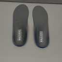 Plantar Fasciitis Feet Insoles Arch Supports Orthotics Inserts Relieve Flat Feet, High Arch (Mens 8-8 1/2 | Womens 10-10 1/2) (Gray)