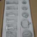 Bud Vases Set of 24, Glass Bud Vase in Bulk, Clear Bud Vases for Centerpieces, Small Vases Flowers Vintage Vases for Rustic Wedding Home Decor Floral Arrangements Mini Glass Bud Vase