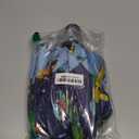 Kids Folding Umbrella- Automatic Open- Cartoon- UV Protection- Travel Umbrella Compact Windproof for Girls Boys Women (navy blue)