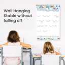 SUNEE 2026-2027 Large Wall Calendar - 21 Months Jul. 2026 - Mar. 2028, 22.75"x15.5" Big Grid Hanging for Organizing & Planning, Seasonal