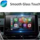 Sprinoily Screen Protector Compatible with Toyota Corolla 2023-2025/Camry LE/SE 4Runner 2025,Anti Glare Scratch,Shock-Resistant,Premium Tempered Glass 8 Inch Screen Protector