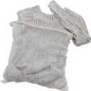 Simple Ecology Organic Cotton Mesh Laundry Bag; Machine Washing Bags for Delicates, Lingerie and Garments, Large 2 pack