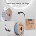 3DHoJor PLA Pro (Plus) Filament 1.75mm, 3D Printer Filament, Cardboard Spool 3D Printing Filament, Dimensional Accuracy +/- 0.03 mm, Haze Blue, 1kg