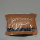 INNERSY Womens Underwear Cotton Hipster Panties Regular & Plus Size 6-Pack (Medium, Black)