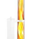 Fire Pit Glass Glass Replacement Part for Your Classic Fire Pit (39 inch)
