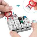 Cherry MX Switch Tester 12-Key Mechanical Keyboard Sampler Switch Testing Tool with Keycap Puller and 24 O Rings, 40A-L & 40A-R (Printed PBT Keycap)