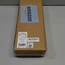 MaxGear Acrylic Clear Floating Shelves with Edge, Wall Mounted Hanging Bookshelves, Decorative Display Wall Shelves Storage Organizer for Bathroom, Bedroom, Kitchen, Easy Installation, Set of 3