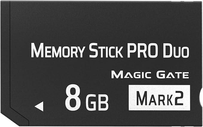 8GB Memory Stick Pro Duo (MARK2) for PSP Camera Memory Card