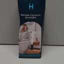 Homedics Portable Humidifier - Small Air Humidifiers for Bedroom, Plants, Office, Travel - Cool Mist Humidifiers, Color-Changing Accent Light, 2 Mist Settings, Matte Black