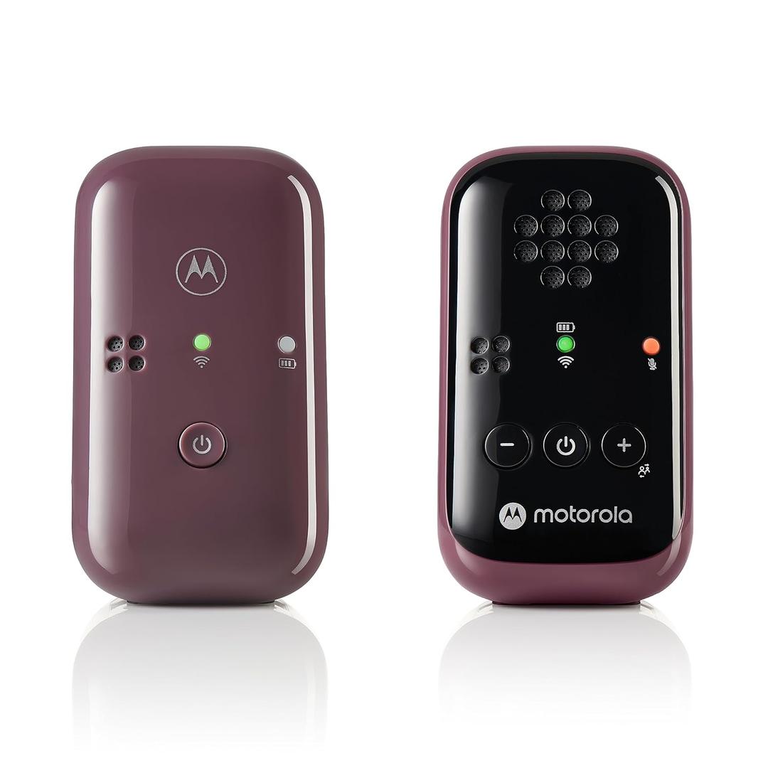 Motorola Nursery PIP12 Audio-Only Travel Baby Monitor, Portable with Rechargeable Batteries, 1500ft Range, Includes Water-Resistant Travel Case