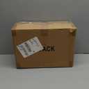 4 Tier Plastic Storage Bins with Lid 23QT, Stackable Storage Containers with Wheels, Folding Storage Boxes, Collapsible Storage Bins, Closet Organizers and Storage for Living Room,Office,Dorm (White)