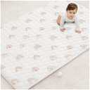 Comfy Cubs Rectangle Kids Play Mat Med 48x72in Baby Floor Mat - Rainbow