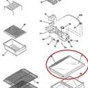 Crisper Glass Replacement Compatible with Frigidaire 240350608/AP2115928-24" x 15.5" x 1/8" Tempered Glass Crisper Drawer Cover Insert Compatible with Kenmore, Electrolux, Crosley, and More