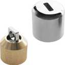 DSL-1 Hose Bibb Lock Fits for 3/4" Faucet Or Hose Spigot, Outdoor Faucet Lock Prevents Water Theft Protect Hose Bibb (Padlock Not Included)