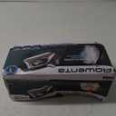 Rowenta Access Stainless Steel Soleplate Steam Iron with Retractable Cord, Powerful Steam Diffusion, Auto-Off and Anti-Drip, 1725 Watts, Black Clothes Iron, DW2459