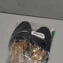 Amazon Essentials Women's Buckle Mule (7.5, Black)