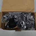 Bell Glides Replacement Office Chair Swivel Caster Wheels to Fixed Stationary Castors, Felt Pads with Anti-Slip Rubber Suit for Tile, Carpets and Hardwood Floors, Chair Feet Wheel Stopper 10Pcs