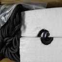 SKGPOLE 20FT Sectional Flag Pole Kit, Extra Thick Heavy Duty Aluminum Flagpoles for Outside House Inground with 3'*5' American Flag and Black Ball Topper for Residential or Commercial Use, Black