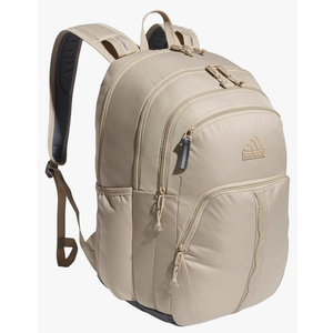 adidas Prime Work, Bag, Travel Backpack for Women and Men with Padded Compartment for Laptop, Clay Brown/Onix Grey, One Size