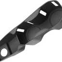 Multiple Functional Auto Cup Holder Insert with Space Saving Design Strong Silicone Vehicle Drink Basket for Vehicles Car Drink Owner Expander Multiple Purpose Car Tray (Black, notWireless charging)