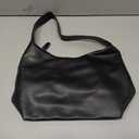 Leather Hobo Bags for Women Small Soft Shoulder Purse Slouchy Tote Handbags with Double Zipper Design 2026 (Black)