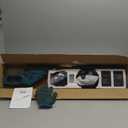 20'' Hedge Trimmer Cordless with Battery, Electric Handheld Bush Clipper with 2 Pack Rechargeable Batteries, 3000RPM 180 Rotatable Head, 2/3'' Blade Gap (Blue)