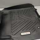 YITAMOTOR Floor Mats Fit for 2013-2018 Dodge Ram 1500/2500/3500 Crew Cab, 2019-2024 Ram 1500 Classic Crew Cab 1st & 2nd Row All Weather Heavy Duty Floor Liners Black