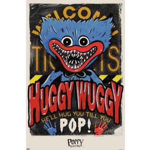 Poppy Playtime - Huggy Wuggy Wall Poster, 34L x 22.4W, Unframed Version