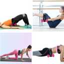 3 x Dumbbell Hip Thrust Belt,Thick Padding Booty Belt for Hip Thrust,Dumbbell Belt for Hip Thrust,Glute Trainer and Booty Builder (Black)