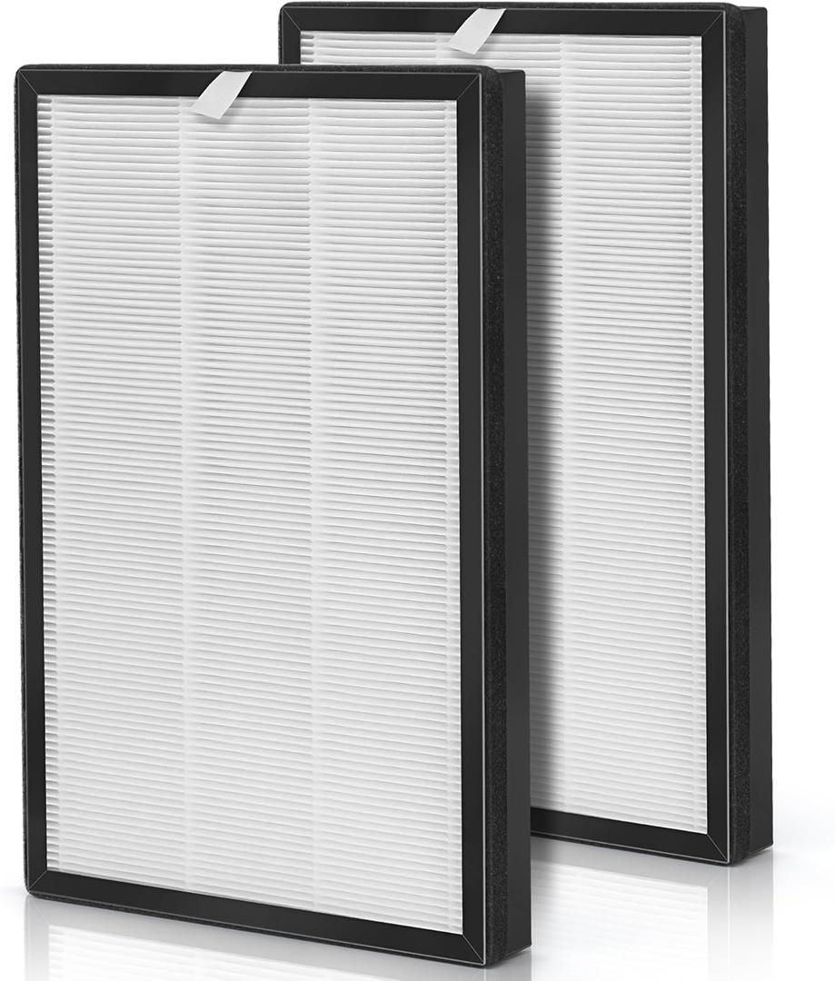 APH260 Replacement Compatible with APH260 and APH320 3-in-1 Filtration H13 True HEPA Air Cleaner for Large Room Pre-Filter Plus Efficiency Carbon, 2-Pack