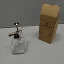 OFFIDIX Transparent Glass Watering Spray Bottle,Plant Mister with Plastic Bronze Plastic Top Pump, Glass Small Watering Can for Indoor Potted Plant, Outdoor Indoor Garden, Plants, Cleaning Solutions