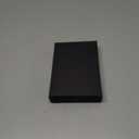 nuoku Leather Magnetic Card Holder, Intended for Magsafe Wallet Compatible with Airtag Holder, Magnetic Wallet for iPhone 15/14/13/12 Series, Not for 13 Mini/12 Mini, Max Hold 7 Cards (Black)