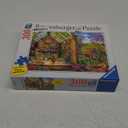 Ravensburger - Gardener's Getaway - 300 Piece Large Format Jigsaw Puzzle - Bright and Vivid Gardener's Dream with Gnomes & More - Frameable - Premium Quality - Puzzles for Adults