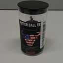 3-Prong Golf Ball Retriever Grabber Pick Up,Back Saver Claw Put On Putter Grip,Suction Cup Ball Grabber,Sucker for Golf Screws Tool (black)