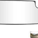 Heated Tow Lower Convex Mirror, Compatible with 2014-2017 Chevy Chevrolet Silverado GMC Sierra 1500 2500 3500 HD, Replace 23444113 Right Passenger Side Power Heating Towing Lower Convex Mirror Glass